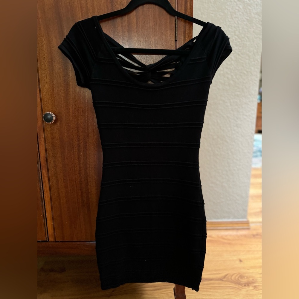 Vintage black dress y2k